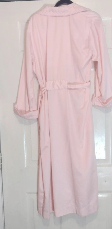 Vtg 2pc Pink Oscar de La Renta Ladies Gown And Robe Set ~Medium - Image 4 of 4