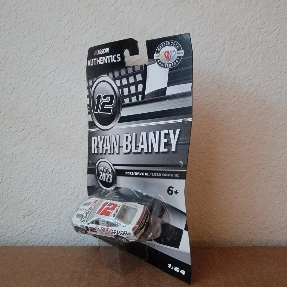 Ryan Blaney #12 Bodyarmor Best NASCAR Authentics Diecast Car 1/64 2023 Wave 12 - Image 2 of 4