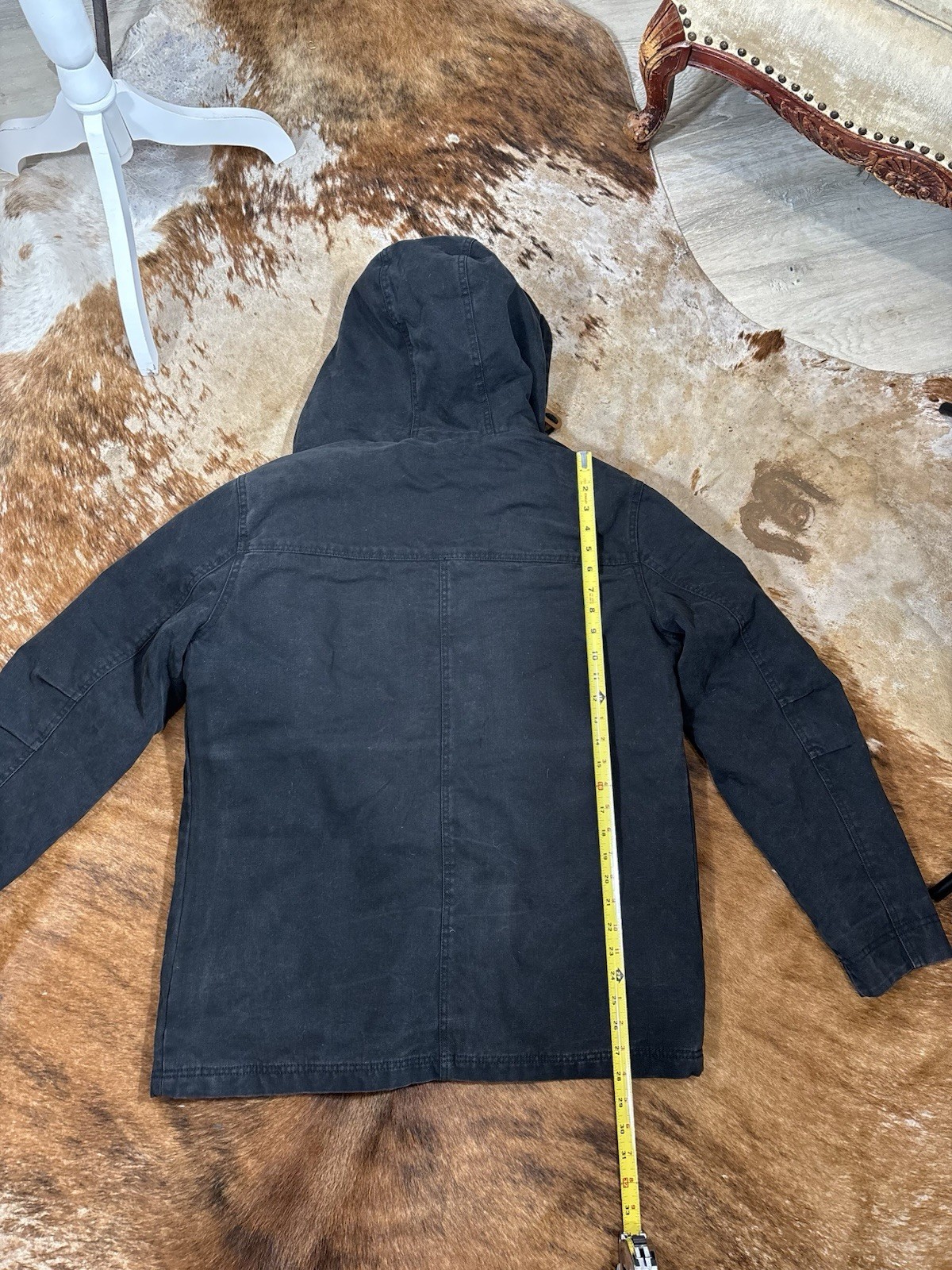 Pendleton Field Jacket Mens Medium Black Chore Co… - image 4