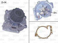 Valeo Wasserpumpe MotorküHlung 506853 FüR S80 Volvo 1 184