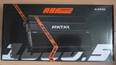 Avatar ABR 1000.5  - Car-HiFi 5-Kanal Verstärker 12V   Top Zustand, kaum benutzt