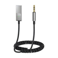 Mcdodo Aux Bluetooth Adapter 5.3 with Builtin Microphone CD Quality 10M Trans...