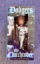 Kike Hernandez LA Dodgers WS Champs Baseball Bobblehead SGA 8/31/25 🧢 🇵🇷