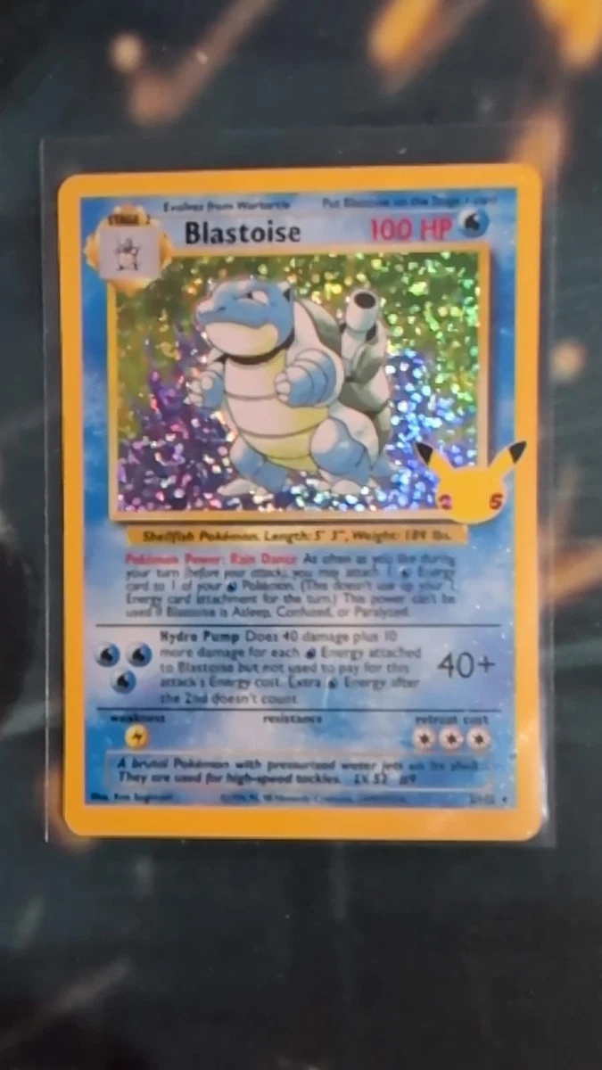 Blastoise Pokmon TCG Individual Collectible Card Game Cards for sale - eBay