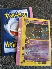 Gengar Pokémon Debit Credit Card Skin - Small Chip - Holographic