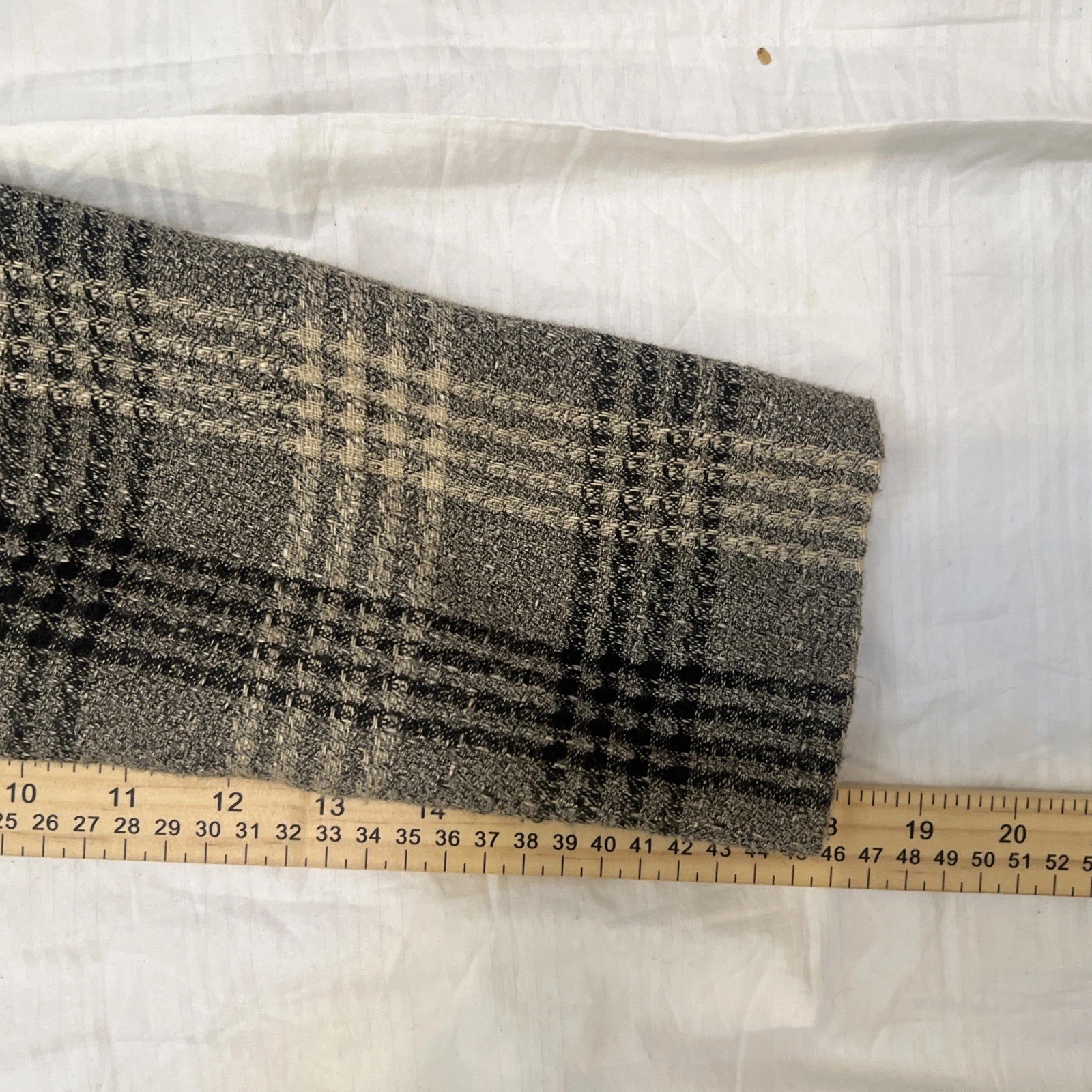Vintage In Cinq Women’s Skirt Suit Size 8  Plaid Tweed Jacket Pencil Skirt Set