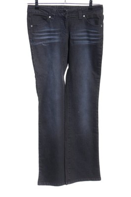 MELROSE Straight-Leg Jeans Damen Jeans Gr. DE 38 blau Casual-Look