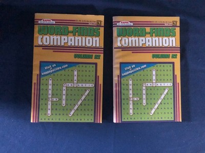 Word Find Companion Activity Book  Vol. 92 by Kappa
