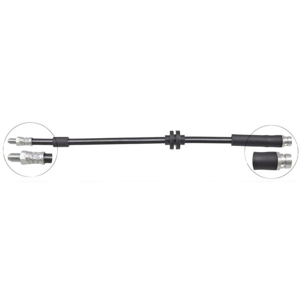 Bremsschlauch 445 Mm OUT M10X1.0 INN M10X1.0 A.B.S. FüR U.A. Ford Focus-image