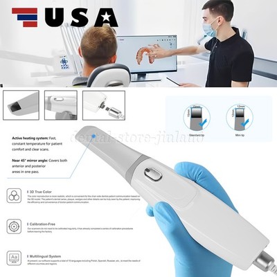 3DS V3 Dental Intraoral Scanner w/Scanning Software Intraoral Digital 15mm Depth