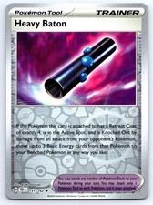 Heavy Baton 151/162 Uncommon Temporal Forces Pokemon Reverse Holo LP