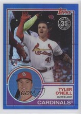 2018 Topps Silver Pack 1983 Design Chrome Update Series Blue Tyler O'Neill 0t2