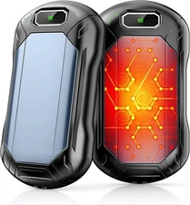 8000mAh Hand Warmers Rechargeable 2 Pack, AI Smart Chip 22Hrs Long Safe Heat, Qu
