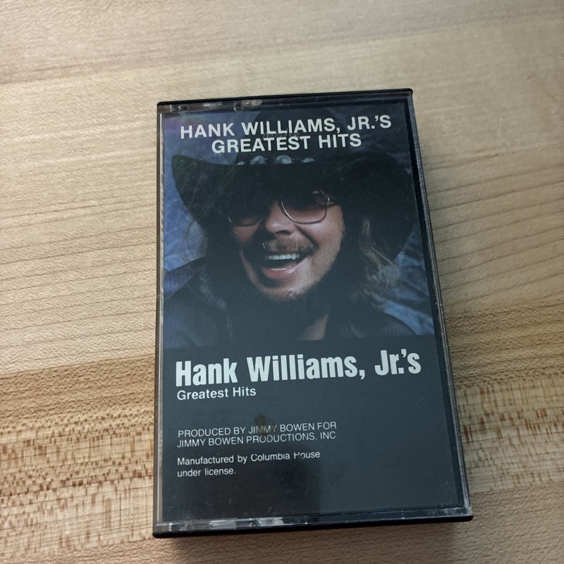 Hank Williams Jr Greatest Hits Cassette Tape Country Vintage Tested