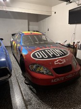 NASCAR #24 DuPont Chevrolet Monte Carlo SS Race Car Photo Blue Red Yellow