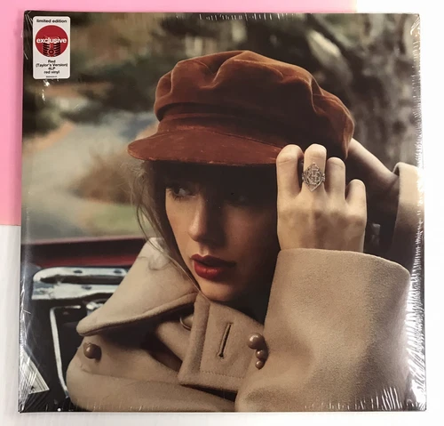 TAYLOR SWIFT Red (Taylor's Version) 2021 Ltd Ed RED VINYL 4LP *NEW SEALED* b1198