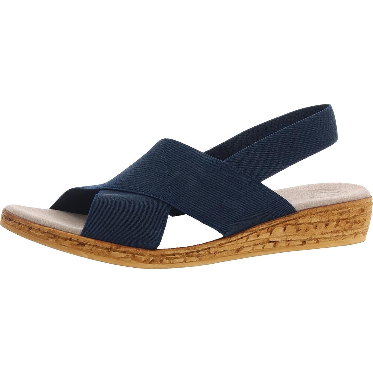 Charleston Shoe Co. Женские босоножки на ремешках ATLANTIC Navy 11 Medium (B,M) 3057