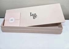 L’ange Hair AIRess 2-in-1 Straightening Blow Dryer Brush Pink Open Box