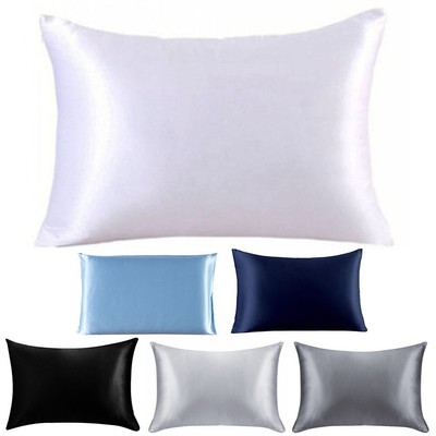 Premium Seide Kissenbezug für Queen Size Bett Haar- und Hautpflege Essential