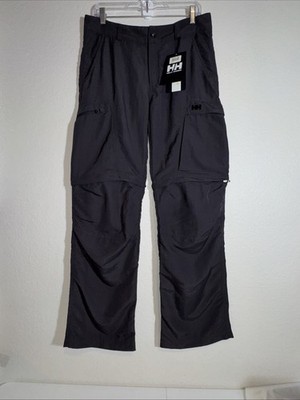 Helly Hansen Men s 32 Converter Zip Off Pants Shorts Hiking Fishing NWT UPF 50