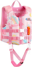 Toddler Swim Vest, Kids Swimming Jacket Fit 20-30/30-50/50-90Lbs, Child Floaties