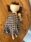 17" Primative Folk Art Doll & Little Friend — photo 3