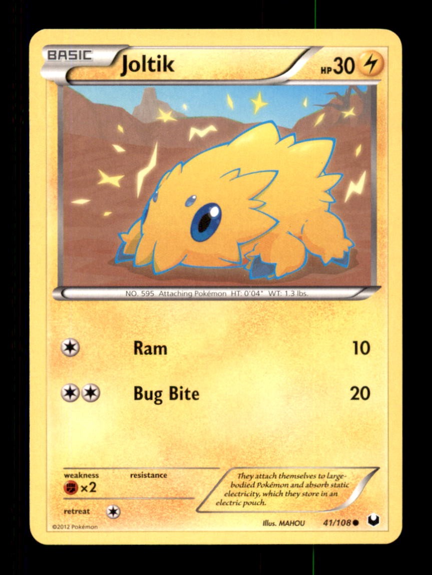 JOLTIK 41/108 C DARK EXPLORERS POKEMON LP