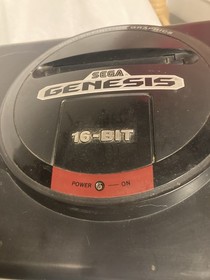 Sega Genesis w/ Sega CD add-on Model 1 Console Original Expansion Port Untested