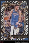 2024-25 Select Courtside Zebra #222 Chet Holmgren SP THUNDER