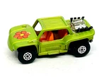 Matchbox Lesney Superfast 13 Baja Buggy in medium green, black pipes, vnmint!