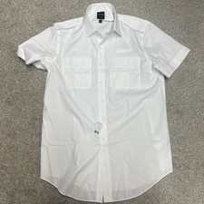 Brooks Brothers Pilot Shirt Mens 16H United Airlines Dress Shirt Performance NWT