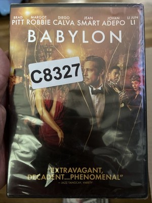 Babylon (DVD, 2022) Brad Pitt, Margot Robbie, Diego Calva, Jean Smart, Li Jun Li