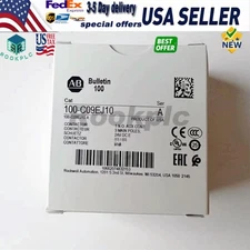 New Sealed AB 100-C09EJ10 IEC 9 A Contactor Fast Shipping 100C09EJ10