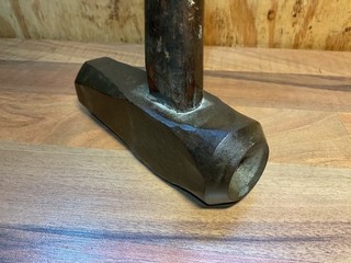 Vintage 4 lb. 3 oz. Blacksmith Anvil/Forge/Anvil 1 9/32” Rivet Set Hammer