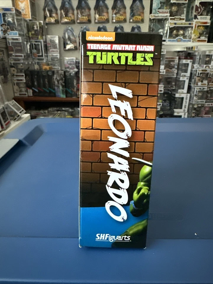 Figura de acción Bandai SH Figuarts Teenage Mutant Ninja Turtles Leonardo nueva Foto 4 de 4