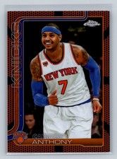 Carmelo Anthony [Refractor] #113 Prices [Rookie] | 2003 Topps
