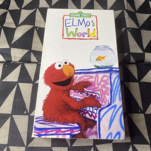 Sesame Street Elmo's World (VHS, 2000) - Children Kids Television TV - Foto 1 di 12