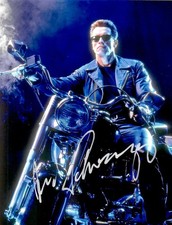 ARNOLD SCHWARZENEGGER THE TERMINATOR 8.5X11 SIGNED PHOTO AUTOGRAPH POSTER
