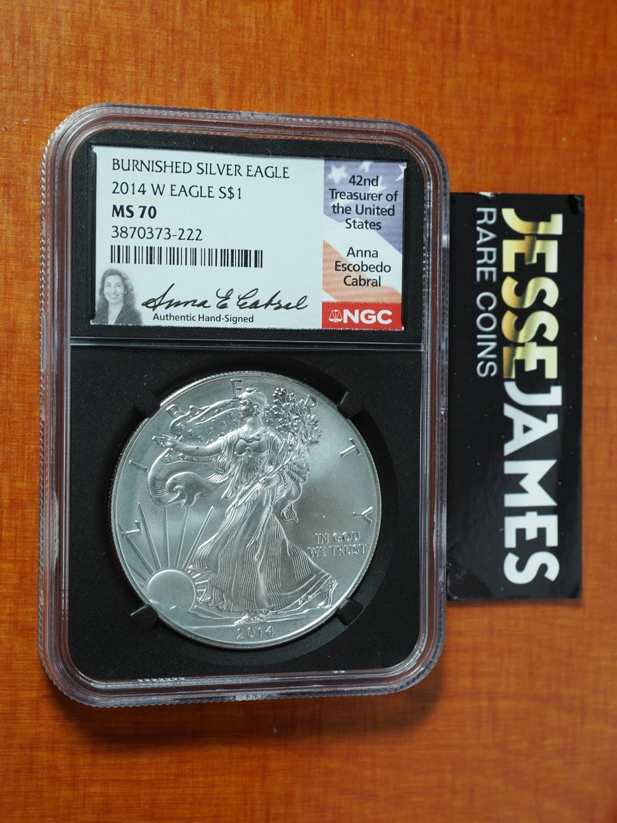 American Eagle MS 70 Graded 2014 Silver Bullion Coins for sale | eBay