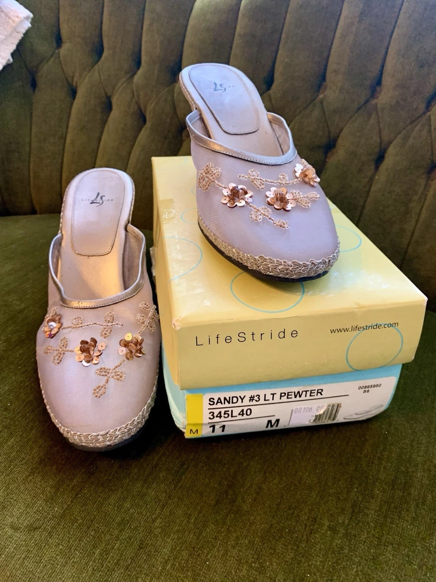 LifeStride Teller Sligback Peep Toe Pump - Wide Width Available
