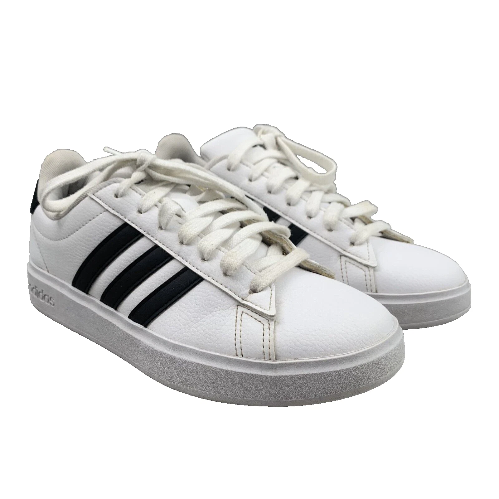 Adidas Grand Court 2.0 Scarpe Donna 7 Bianco Pelle Sneaker Academia Tennis Sport