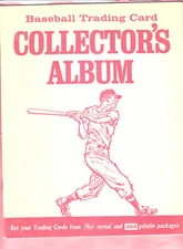 1963  POST/ JELLO   BASEBALL CARD  COLLECTOR'S  ALBUM   EM/NM