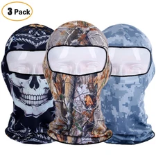 3x Balaclava Skull Animal Full Face Mask for Outdoor Ski Motorcycle Cycling Hood