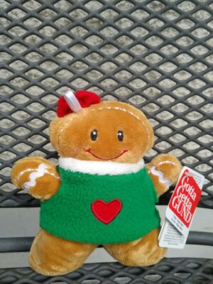 GUND Santa's Village Gingersnaps Plüsch - Lebkuchenfrau u. Lebkuchenmann