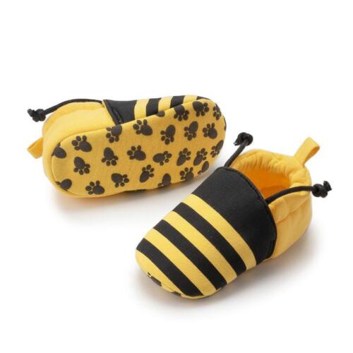 Baby Unisex Cotton Shoes Cute Animal Bee Anti-slip Soft Bottom Baby Boy Girl Sho