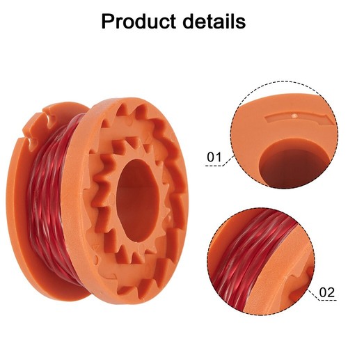 Trimmer Spool Line Replacement For Worx WG165 WG170 WG175 WG180 WG184 Part Tools - Picture 6 of 24