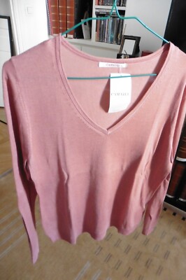 Pull Camaieu de la taille XXL, de couleur beige