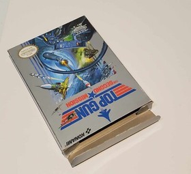 Top Gun The Second Mission NES Nintendo 1990 w Box Manual Retro Gaming TESTED