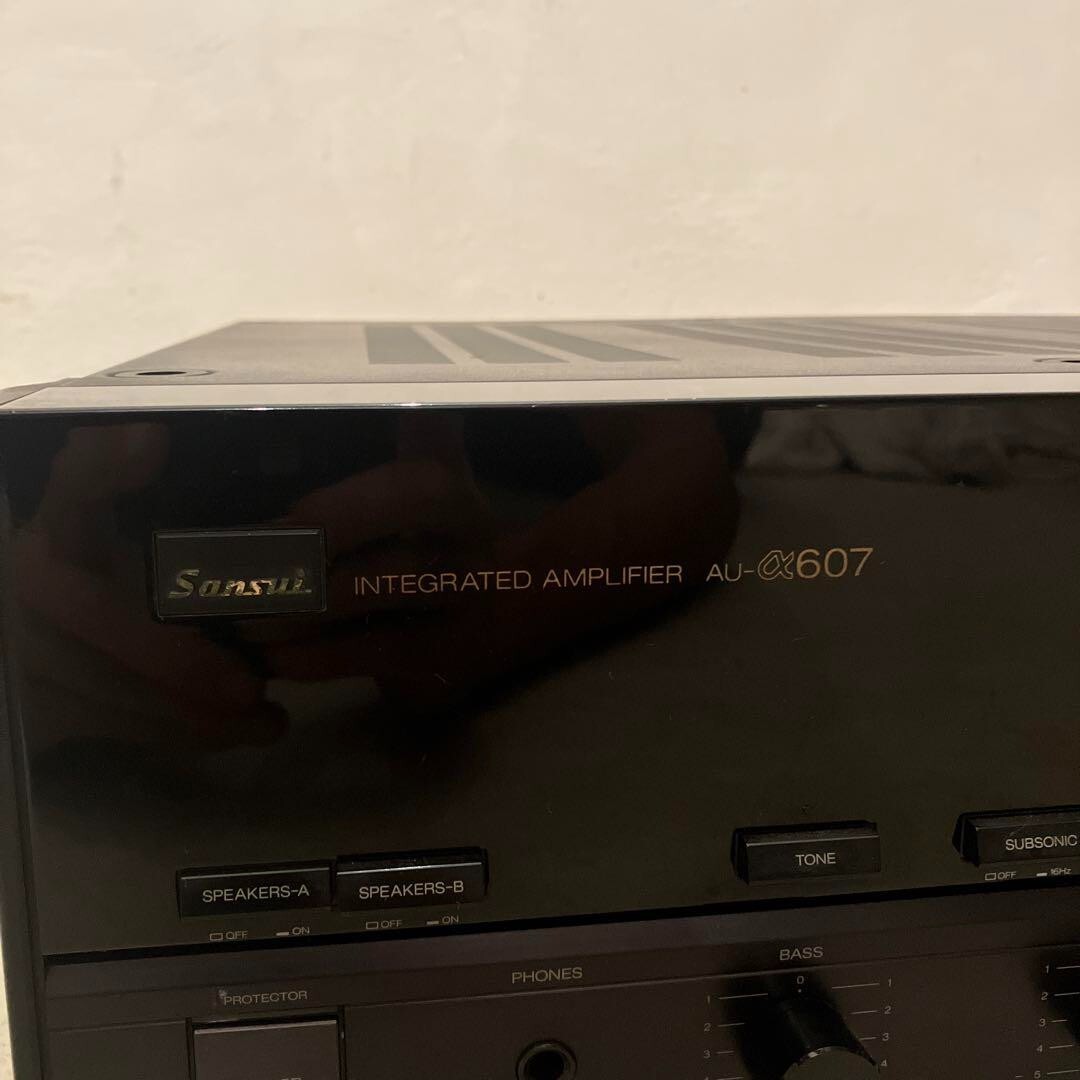 Sansui AU-α607 INTEGRATED AMPLIFIER Japanese Vintage Used | eBay