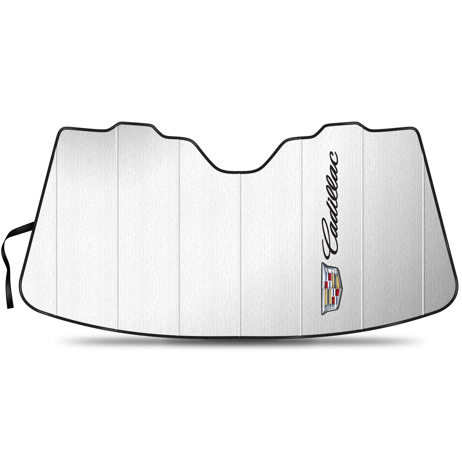 Cadillac Crest Logo Jumbo-Size Stand Up Universal Fit Auto Windshield Sun Shade